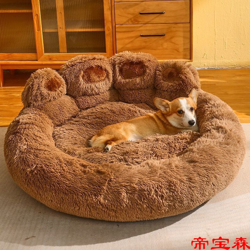 Kennel Winter Warm Dog & Cat Bed – Large Size