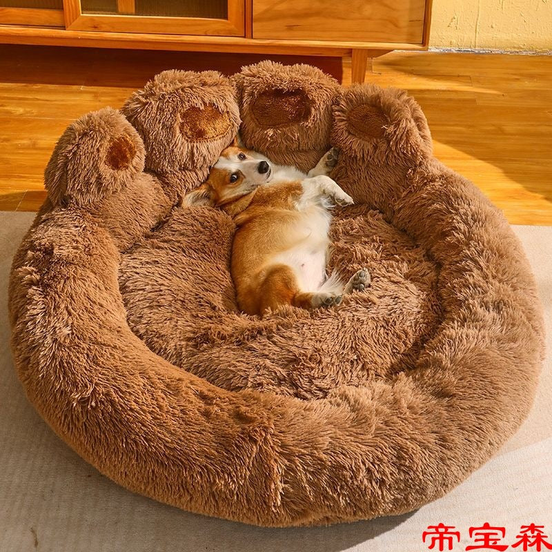 Kennel Winter Warm Dog & Cat Bed – Large Size