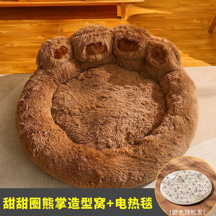 Kennel Winter Warm Dog & Cat Bed – Large Size