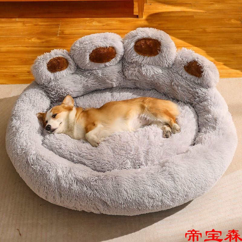Kennel Winter Warm Dog & Cat Bed – Large Size