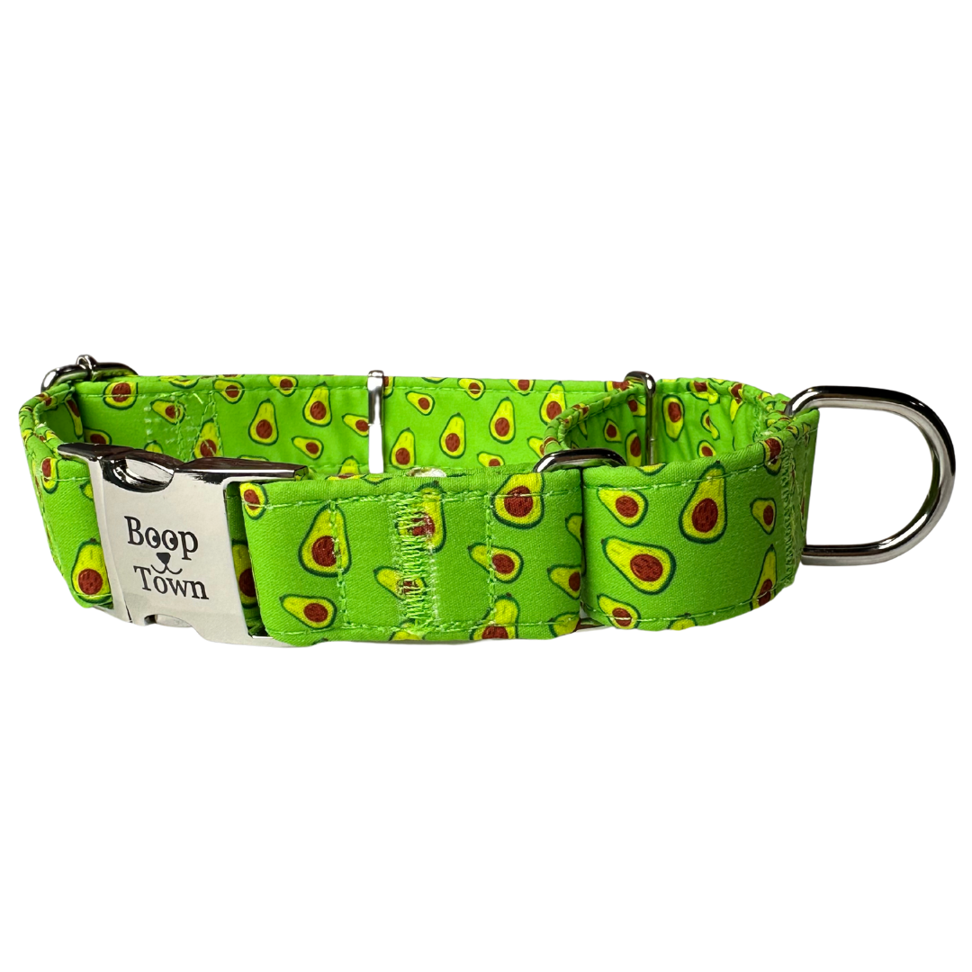 Boop Town Durable Cotton Dog Collar – Adjustable with Metal Buckle