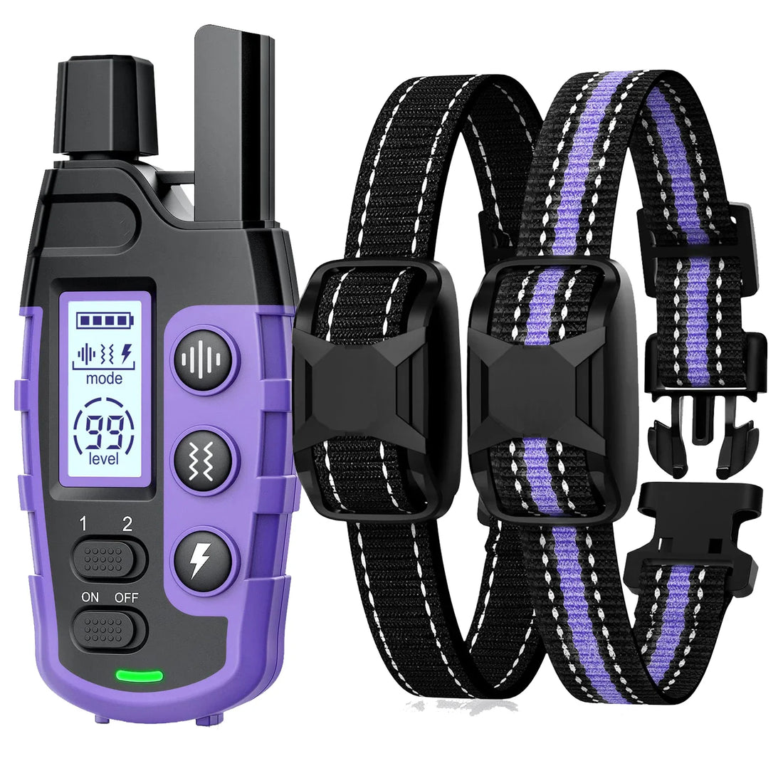 3300Ft Electric Dog Training Collar Remote Waterproof Shock Vibration