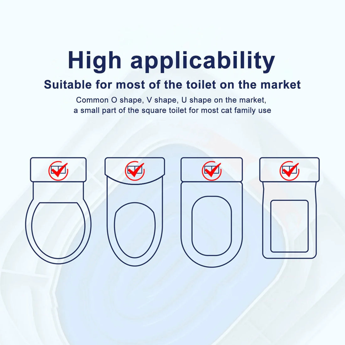 Cat Toilet Training Kit Universal Reusable Eco-Friendly Cat Trainer