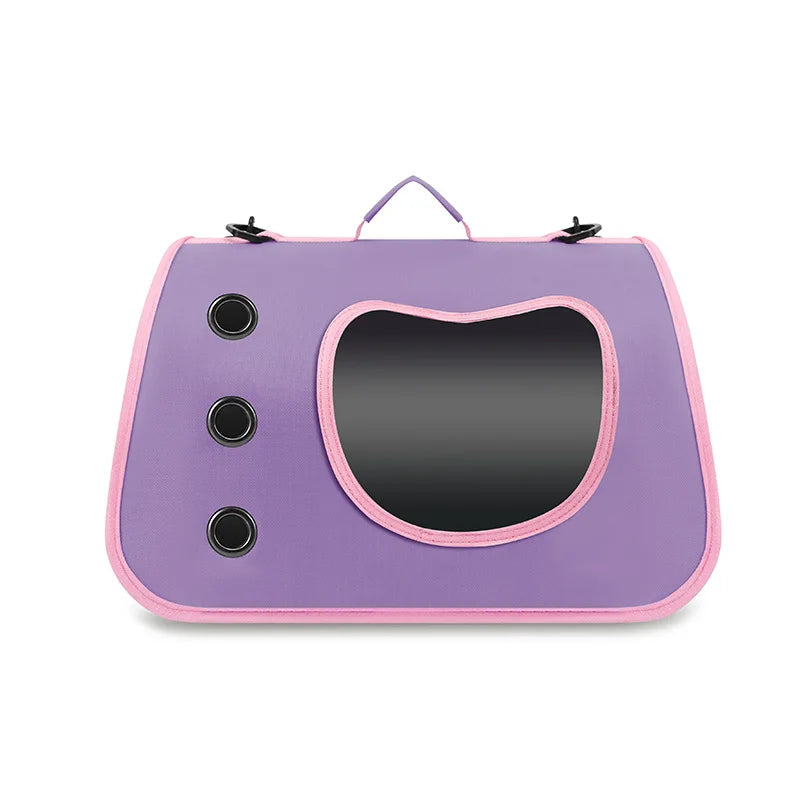 Portable Foldable Pet Carrier Bag for Cats & Small Dogs