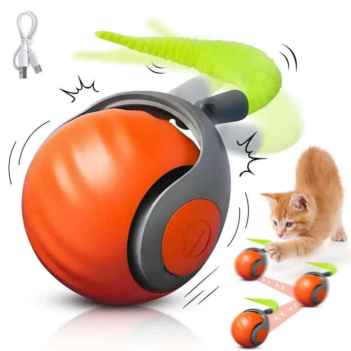 Speedy Tail 2.0 Smart Interactive Cat Toy with Automatic Balls