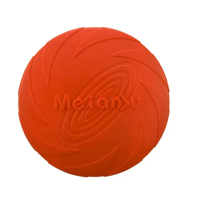 Bite-Resistant Flying Disc Dog Toy for Training and Outdoor Play