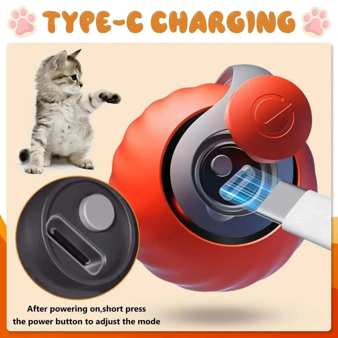 Speedy Tail 2.0 Smart Interactive Cat Toy with Automatic Balls