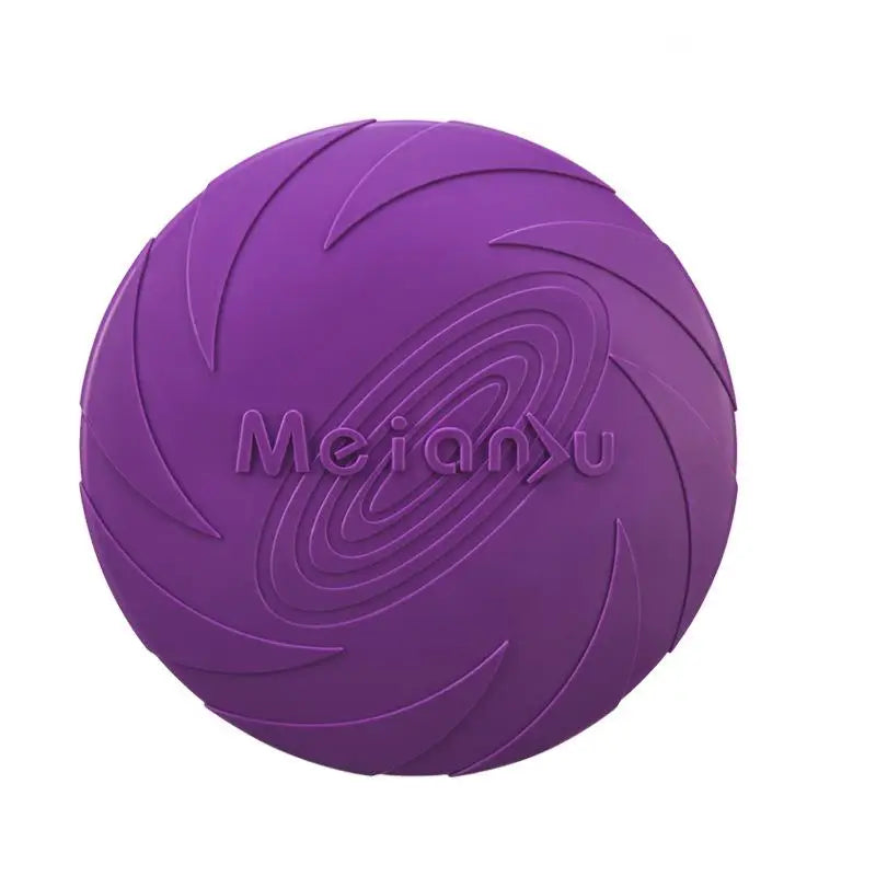 Bite-Resistant Flying Disc Dog Toy for Training and Outdoor Play
