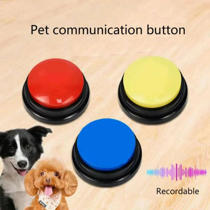 Dog Communication Buttons with Voice Recording for Pet Training