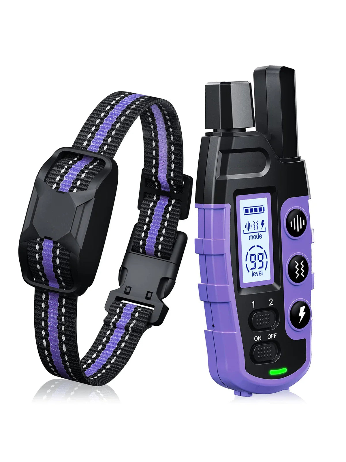 3300Ft Electric Dog Training Collar Remote Waterproof Shock Vibration