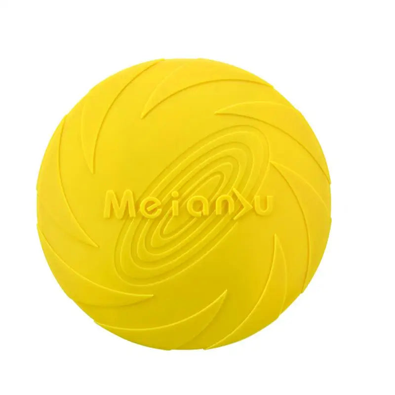 Bite-Resistant Flying Disc Dog Toy for Training and Outdoor Play