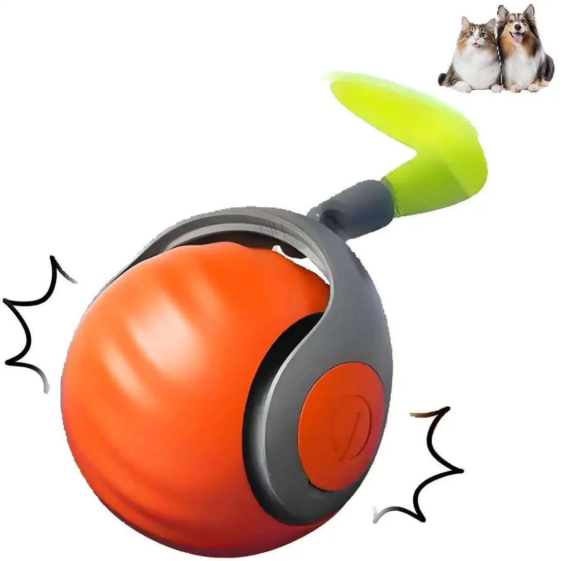 Speedy Tail 2.0 Smart Interactive Cat Toy with Automatic Balls