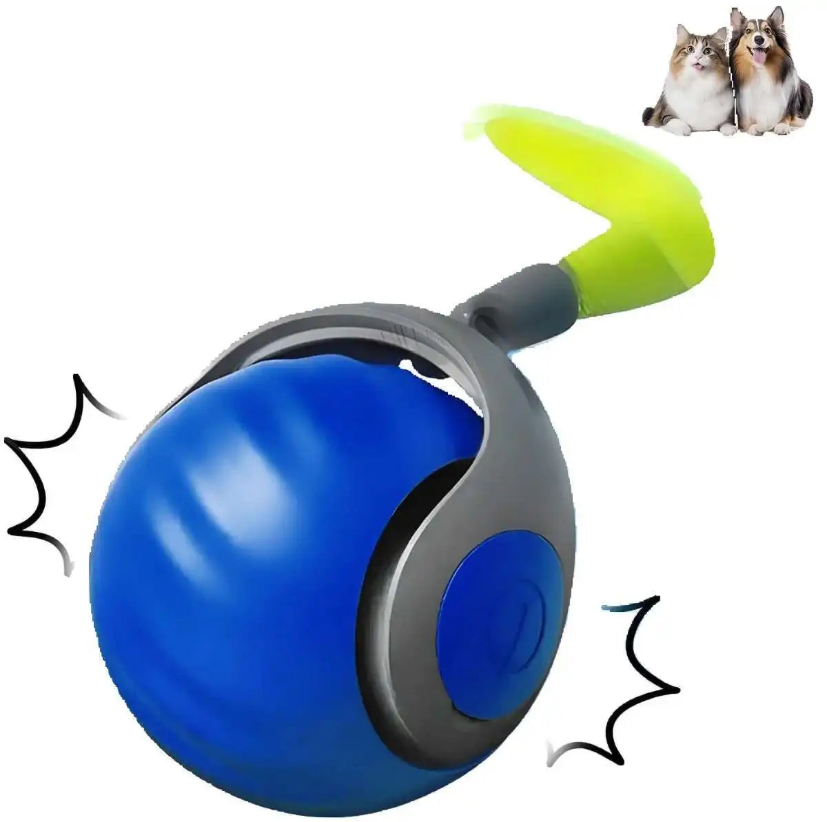 Speedy Tail 2.0 Smart Interactive Cat Toy with Automatic Balls