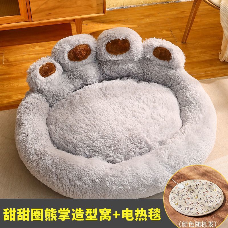 Kennel Winter Warm Dog & Cat Bed – Large Size