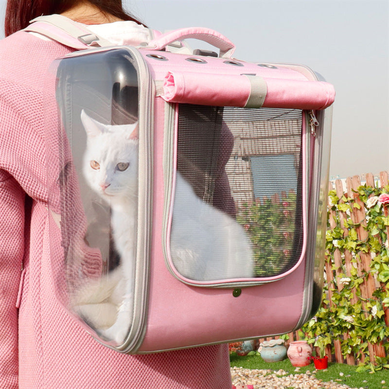 Cute Breathable Pet Carrier Shoulder Bag
