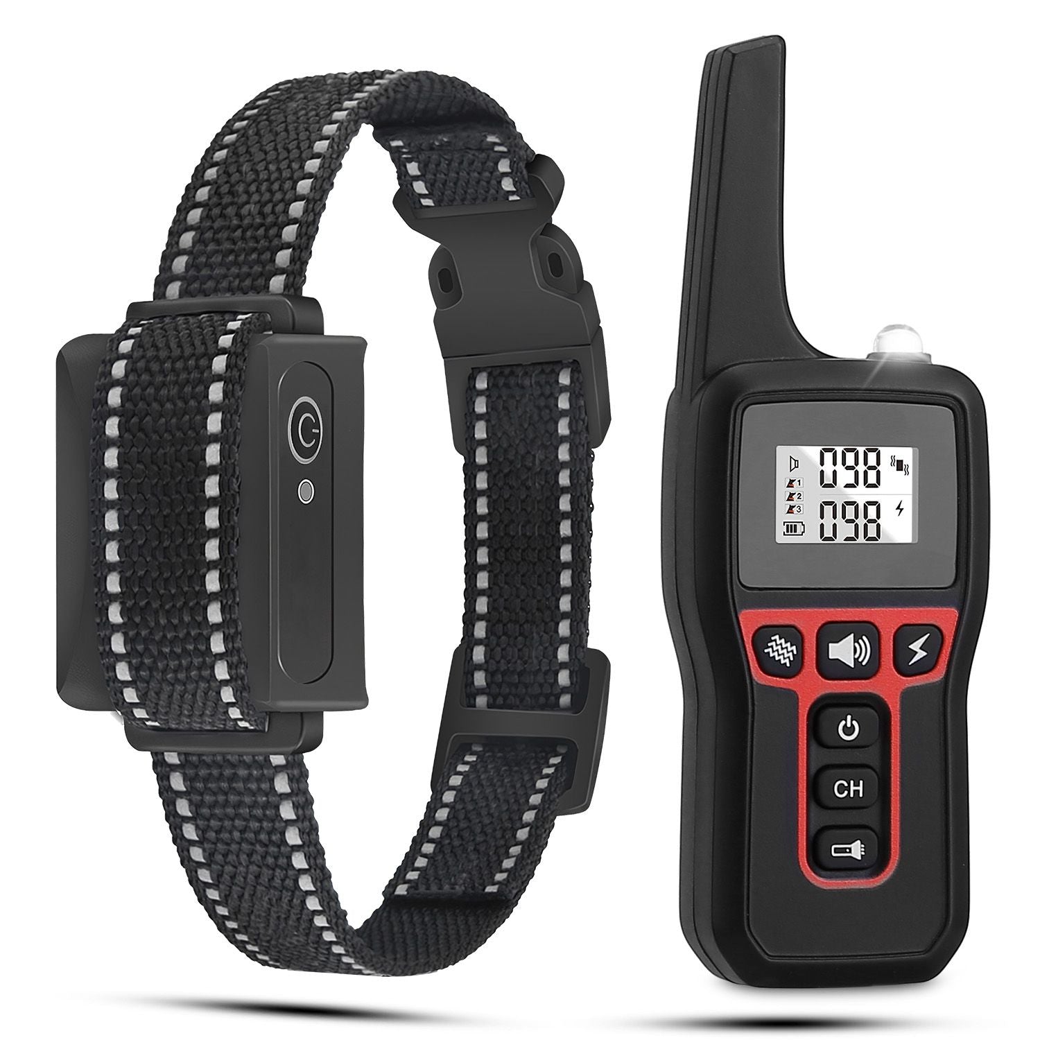 Long-Range 3280FT Dog Training Collar Waterproof Vibration Beep Shock