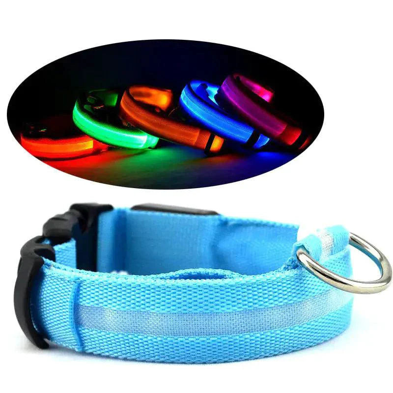 GlowGuard LED Pet Collar