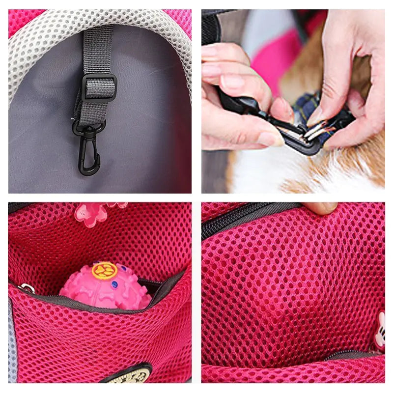 Pet Travel Carrier Bag for Cats and Small Dogs Portable